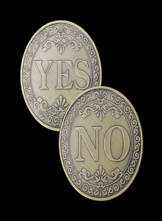 Glamtune Novelty Yes No Challenge Coin Medallion Collector - Image 1